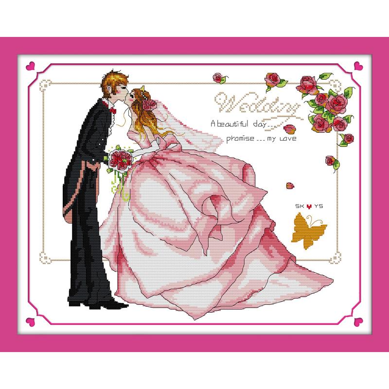 Düğün serisi sayma çapraz diki - Embroidery Job incelemesi ve fiyatı