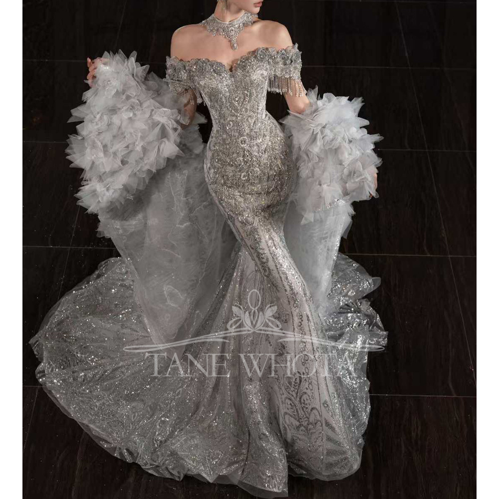 Sweetheart Off-Shoulder Nakış  - Embroidery Organza incelemesi ve fiyatı