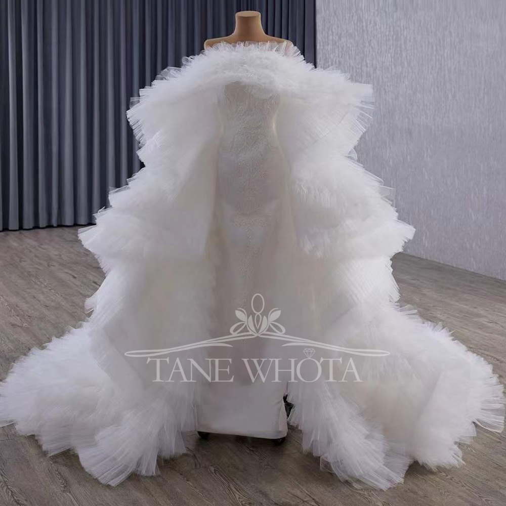 Zarif Denizkızı Düğün İç Elbis - Embroidery Organza incelemesi ve fiyatı