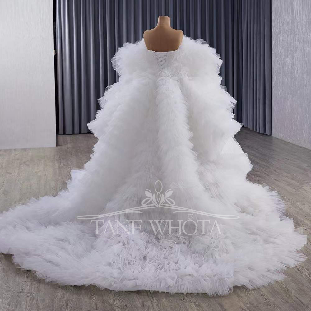 Zarif Denizkızı Düğün İç Elbis - Embroidery Organza incelemesi ve fiyatı