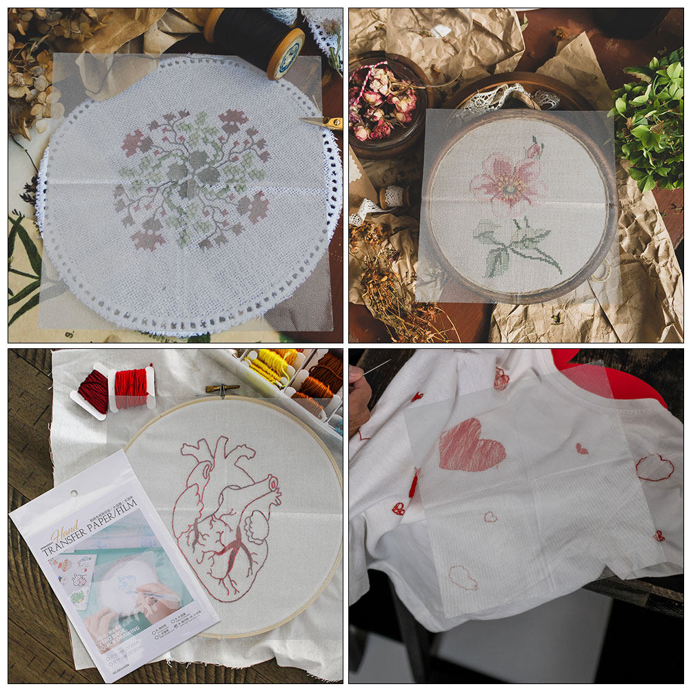 8 adet suda çözünür nakış tran - Embroidery Paper incelemesi ve fiyatı