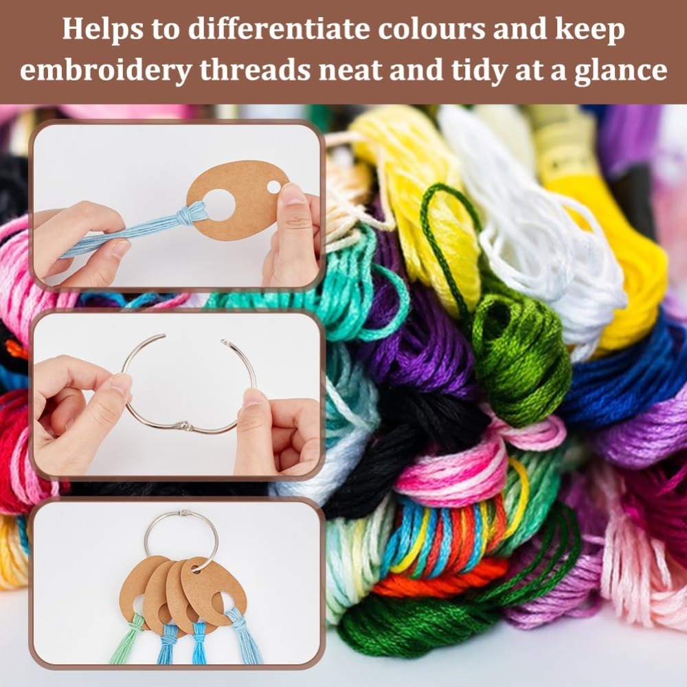 100 Adet Gözyaşı Ipi Iplik Dam - Embroidery Paper incelemesi ve fiyatı
