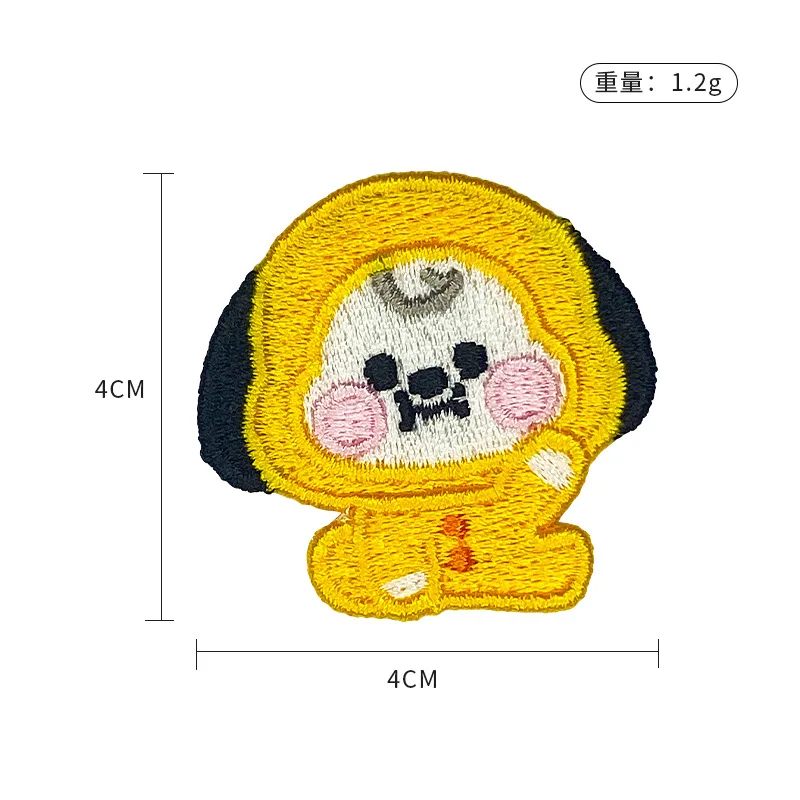 LINE FRIENDS BT21 Tüm Karakter - Embroidery Patches incelemesi ve fiyatı