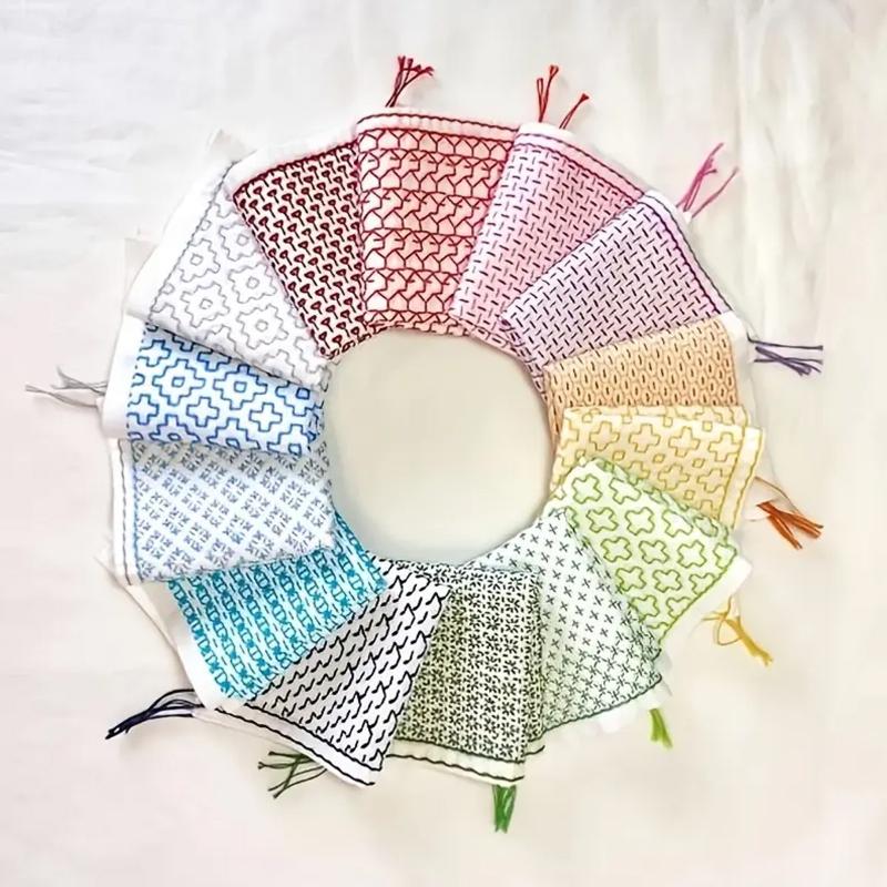 9/32 adet iplik ve iğneler den - Embroidery For Beginners incelemesi ve fiyatı